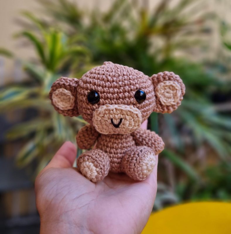 ISA CROCHÊ|Amigurumi – macaquinho