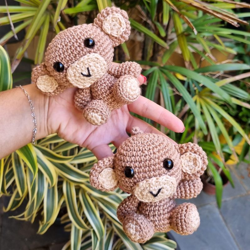 ISA CROCHÊ|Amigurumi – macaquinho