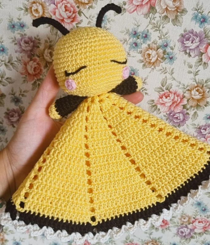 ISA CROCHÊ|Amigurumi – Abelha de naninha