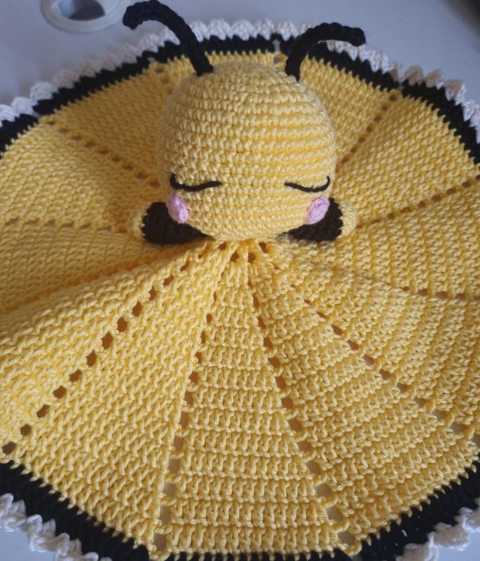 ISA CROCHÊ|Amigurumi – Abelha de naninha