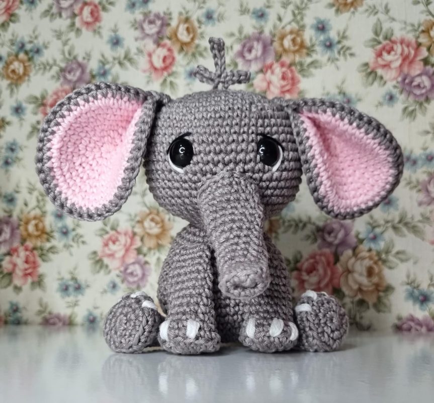 ISA CROCHÊ|Elefante Lele