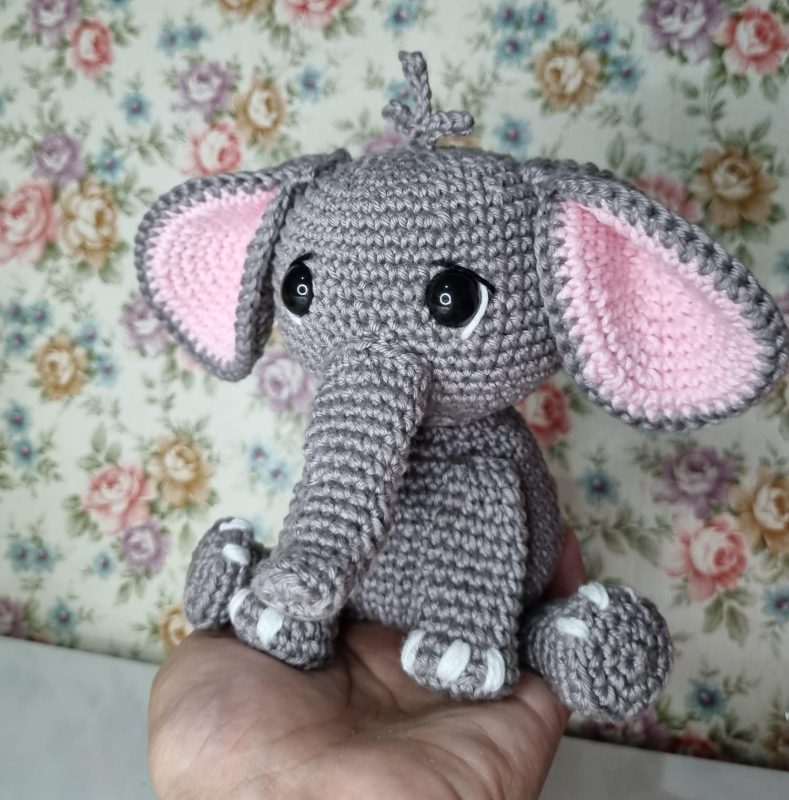 ISA CROCHÊ|Elefante Lele