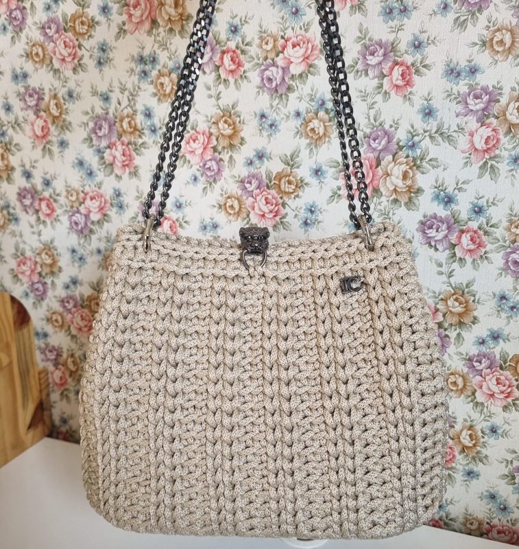 ISA CROCHÊ|Bolsa Pantera