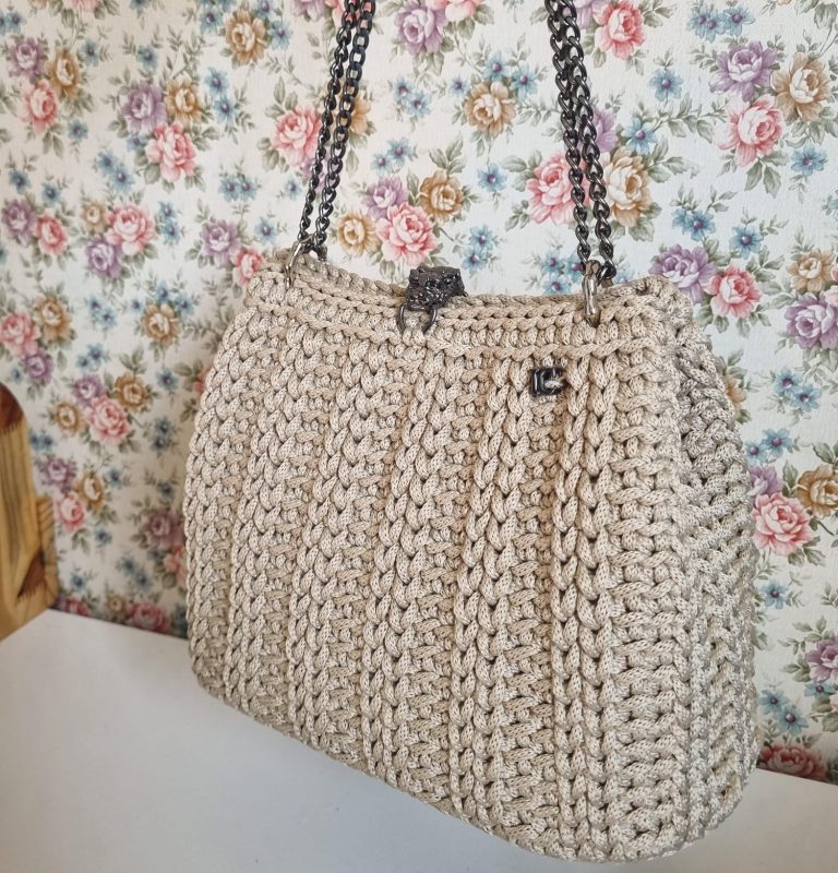 ISA CROCHÊ|Bolsa Pantera