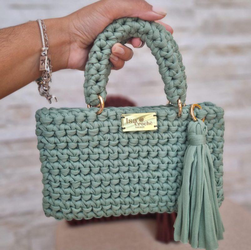 ISA CROCHÊ|Bolsa Léia